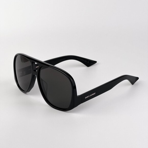 Saint Laurent SL652/F SOLACE 001 Women’s Sunglasses – Black Square / Pilot Frame main image 11